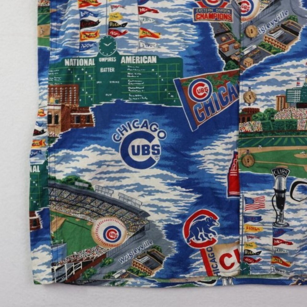 Reyn Spooner Chicago Cubs Baseball Shirt Mens Small Short Sleeve Button - Picture 3 of 8